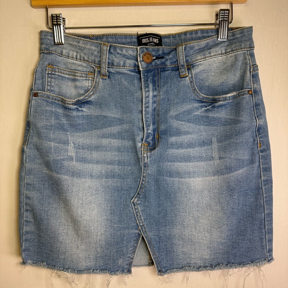 Iris Jeans Denim mini skirt